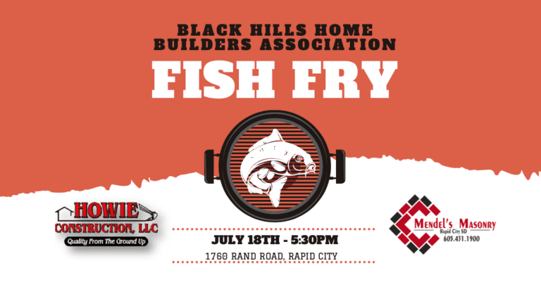 Horizontal Fish Fry monthly social event flyer