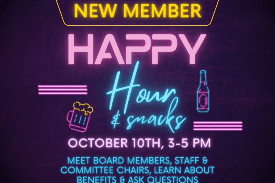 Happy Hour & Snacks October 10th, 3-5pm