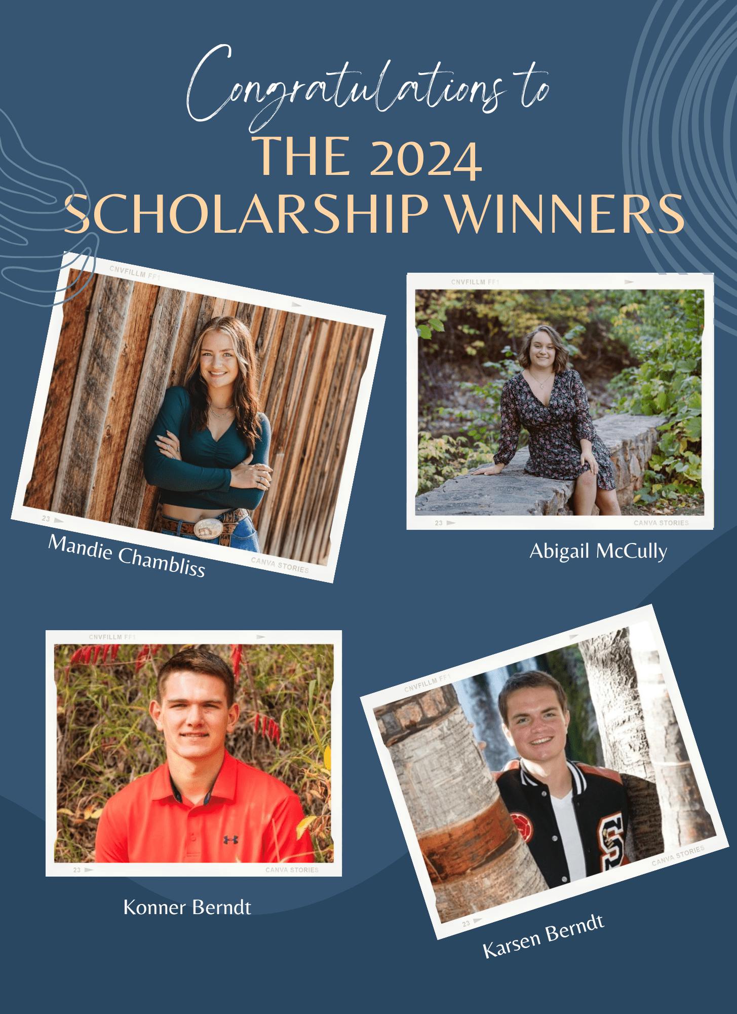 Scholarship Winners Right Poster