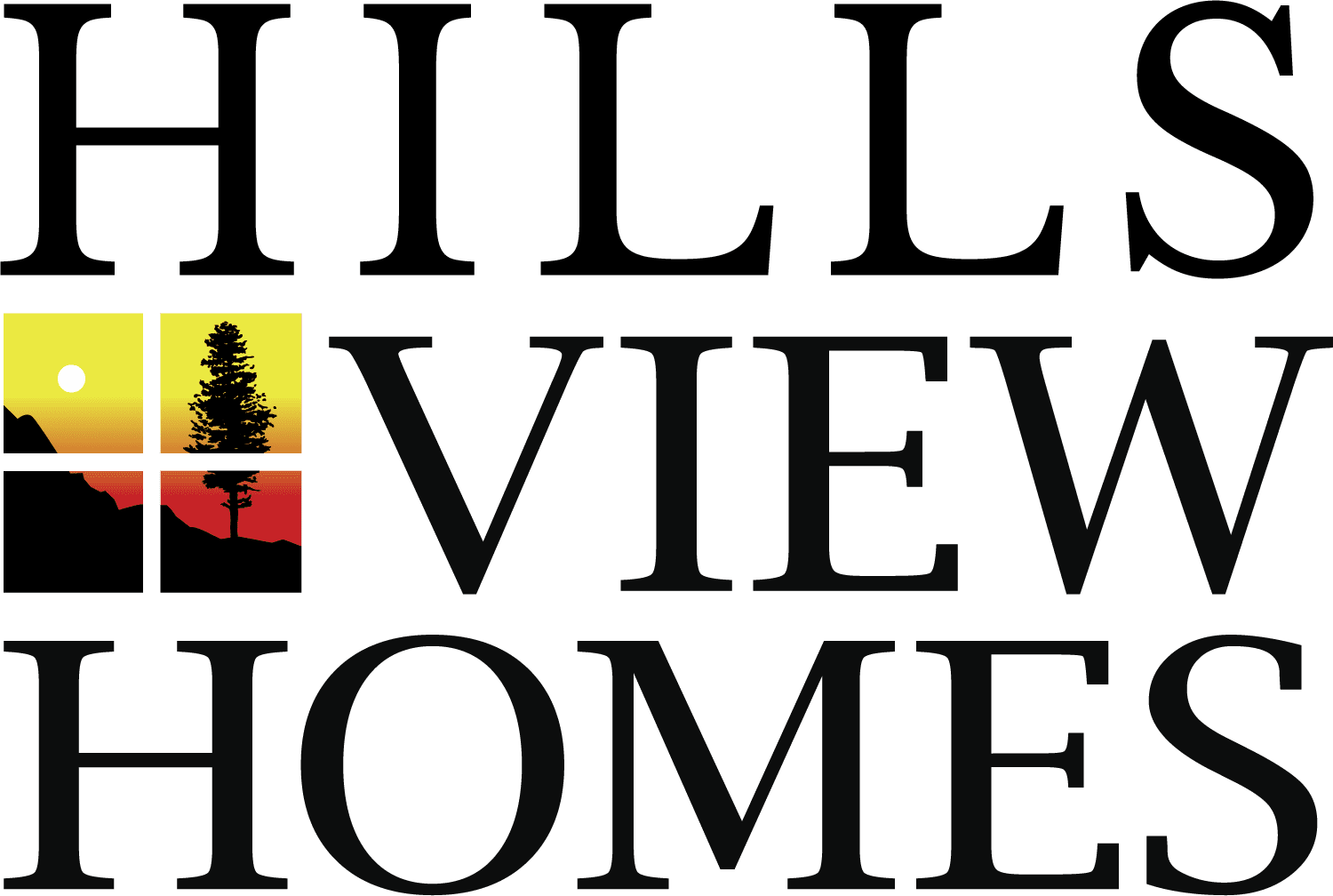 Hills View Homes Logo_Stacked