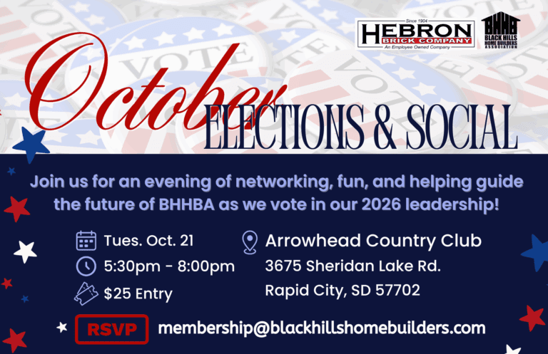 October 21st Elections and Social BHHBA Info