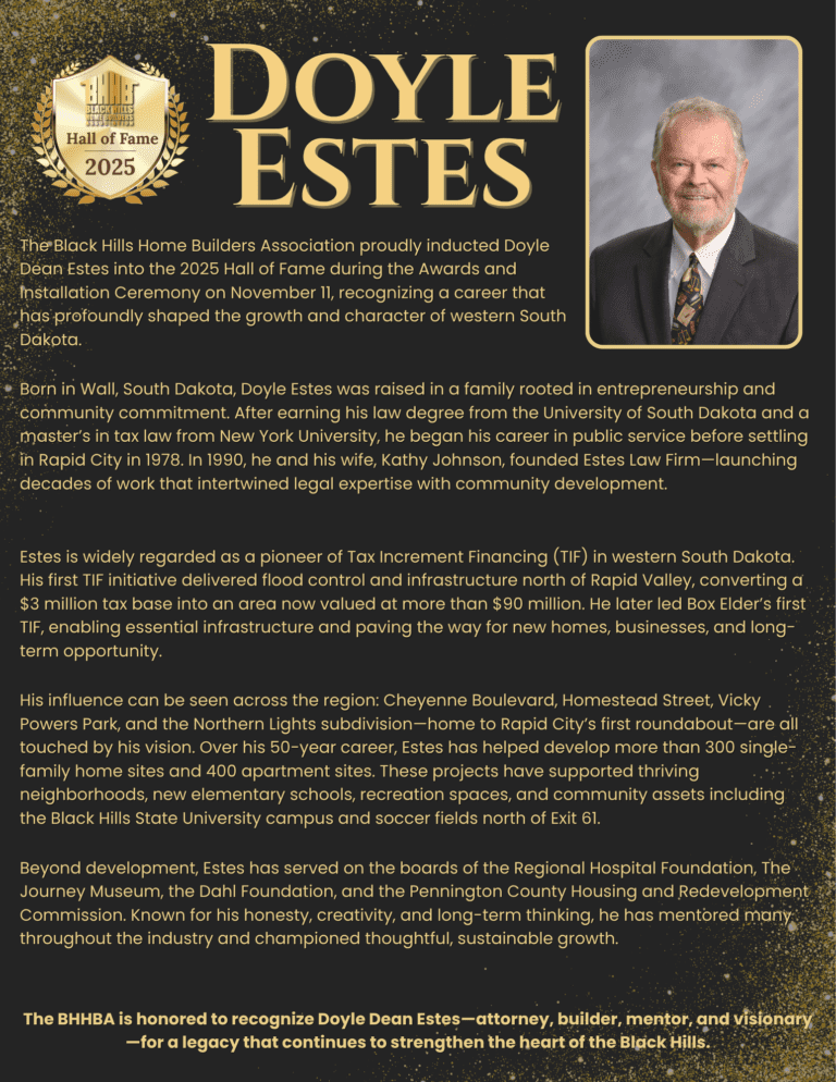 Doyle Estes Hall of Fame 2025