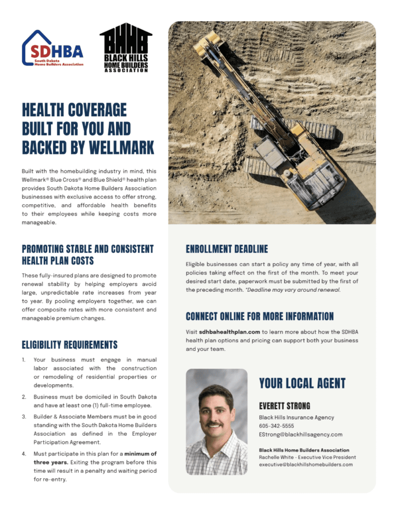 SDHBA 2026 Health Insurance details